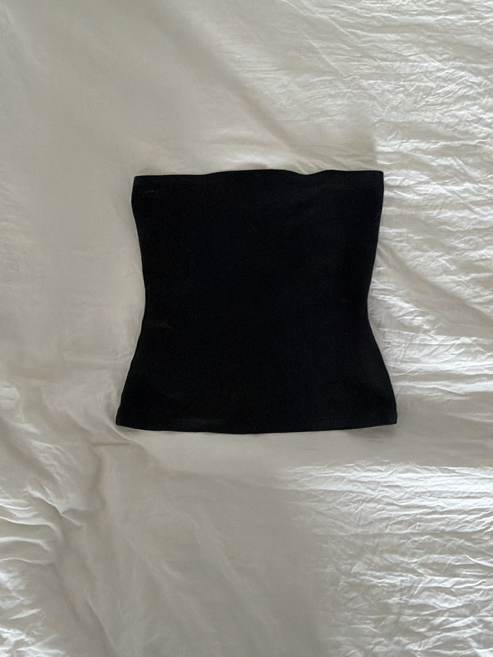 Zara Black Strapless Tube Top